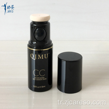 30ml CC Krem Süngerli Havasız Pompa Şişesi